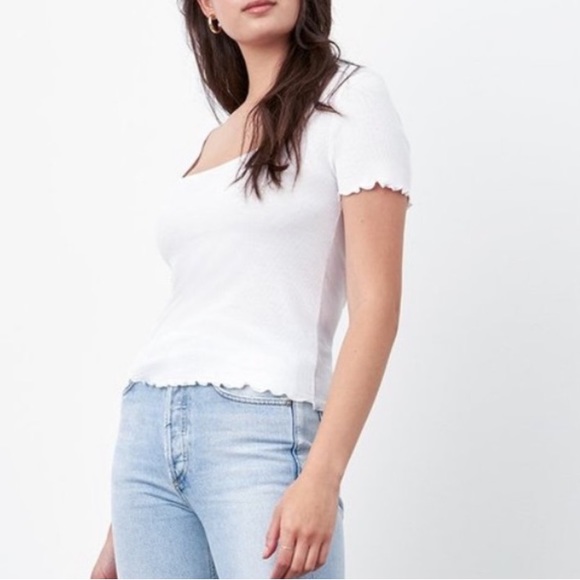 VETTA | Black Convertible Ribbed Tee - Picture 8 of 9